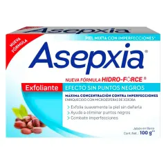 Asepxia Jabon Exfoliante x 100 g