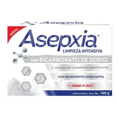 Asepxia Jabon Con Bicarbonato De Sodio x 100 g