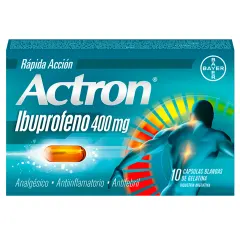 Actron 400 mg Ibuprofeno
