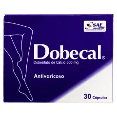 Dobecal 500 mg Dobesilato De Calcio