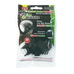 Foramen Arco Con Hilo Dental Charcoal x Paq <30>