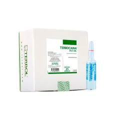 Terbocaina 1 % Iny Im Id (10ml) Agua Anestesica