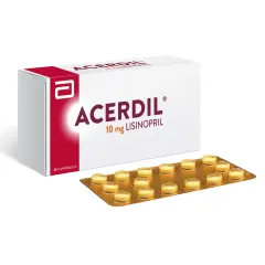 Acerdil 10 mg Lisinopril
