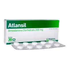 Atlansil 200 mg Amiodarona