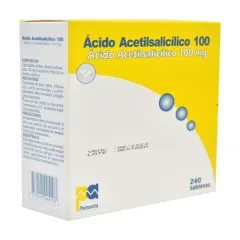 Acido Acetil Salicilico 100 mg Pharmandina