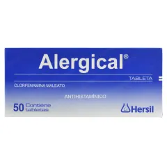Alergical 4 mg Clorfenamina
