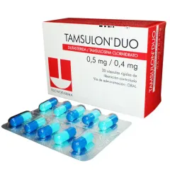 Tamsulon Duo 0.5 mg / 0.4 mg Tamsulosina / Dutasterida