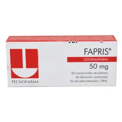 Fapris 50 mg Desvenlafaxina