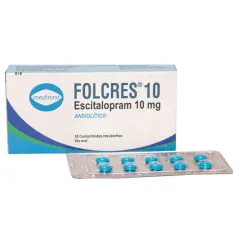 Folcres 10 mg Escitalopram