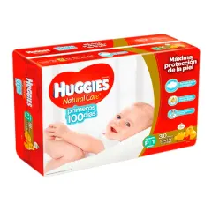 Huggies Pañal Natural Care P/1 x Paq (30)
