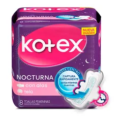 Kotex Nocturna Tela x Paq (8)