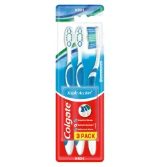 Colgate Cepillo Dental Triple Accion x Pack (3)