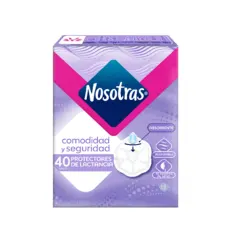 Nosotras Protectores De Lactancia x 40 Unidades