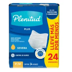 Plenitud Pañal Protect Plus P/M x Paq (24)