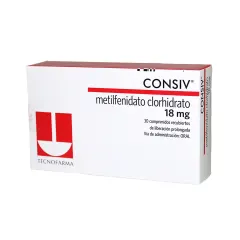 Consiv 18 mg Metilfenidato Psico