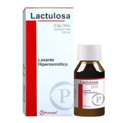 Lactulosa 3.3 g / 5 ml Suspension Portugal x 120 ml