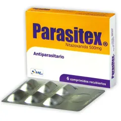 Parasitex 500 mg Nitazoxanida