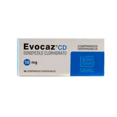 Evocaz Cd 10 mg Donepezilo