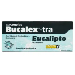 Bucalex Tra Caramelos Eucalipto Unidades