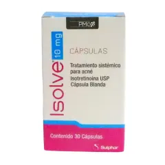 Isolve 10 mg Isotretinoina