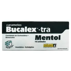 Bucalex Tra Caramelos Mentol Unidades