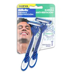 Gillette Maquina De Afeitar Derma Proteccion x Paq (2)