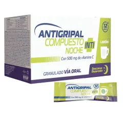 Antigripal Compuesto Noche Inti Limon