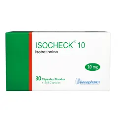 Isocheck 10 mg Isotretinoina
