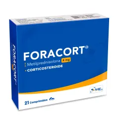 Foracort 4 mg Metilprednisolona
