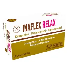 Inaflex Relax Ketoprofeno / Paracetamol / Carisoprodol