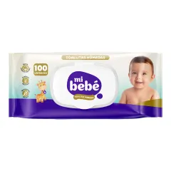 Mi Bebe Ultra Premium Toallitas Humedas x Paq (100)