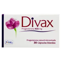 Divax 400 mg Progesterona