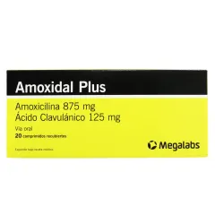 Amoxidal Plus 875 mg / 125 mg