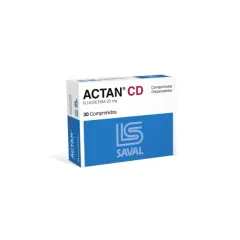 Actan Cd 20 mg Fluoxetina