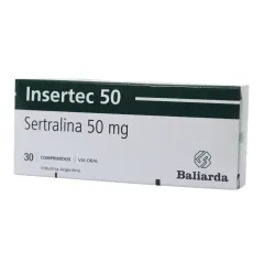 Insertec 50 mg Sertralina