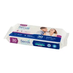 Secos Toallitas Humedas x 30 Unidades