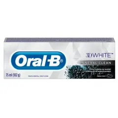 Oral B Crema Dental 3d White Mineral Clean x 75 ml