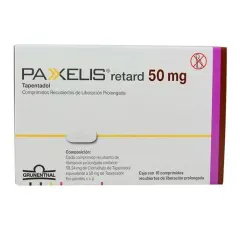Paxelis Retard 50 mg Tapentadol