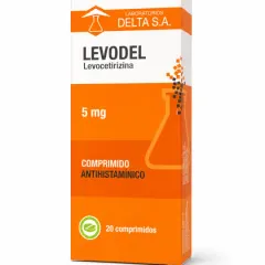 Levocetirizina 5 mg Levodel