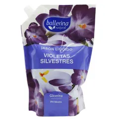 Ballerina Jabon Liquido Violetas Silvestres x 750 ml