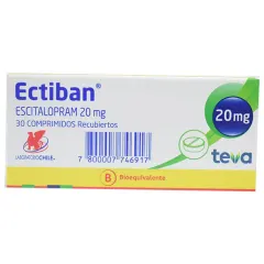 Ectiban 20 mg Escitalopram