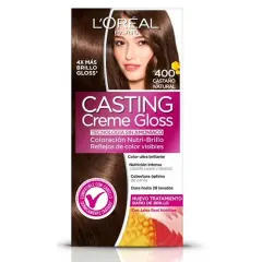 Casting Creme Gloss Tinte Capilar 400 Castaño Natural x 1 Kit