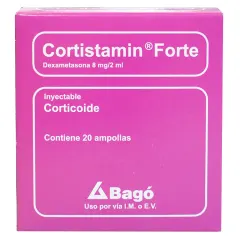 Cortistamin Forte 8 mg / ml Iny Im/Iv Dexametasona