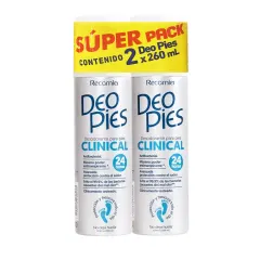 Deo Pies Clinical x 260 ml Pack x 2