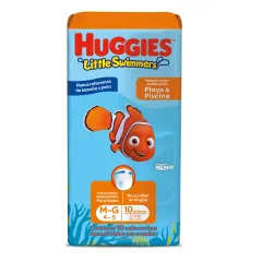 Huggies Pañales Para Nadar Talla M / g x Paq (10)
