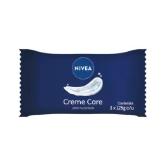 Nivea Jabon Humectante Creme Care 125 g Pack <3>
