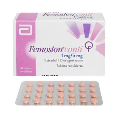 Femoston Conti 1 mg / 5 mg comprimido x Caja (28) Estradiol / Didrogesterona