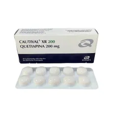 Cautival XR 200 mg Quetiapina