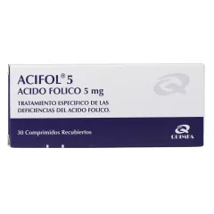 Acifol 5 mg Acido Folico