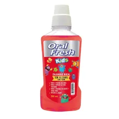 Oral Fresh Kids Enjuague Bucal Sin Alcohol x 500 ml